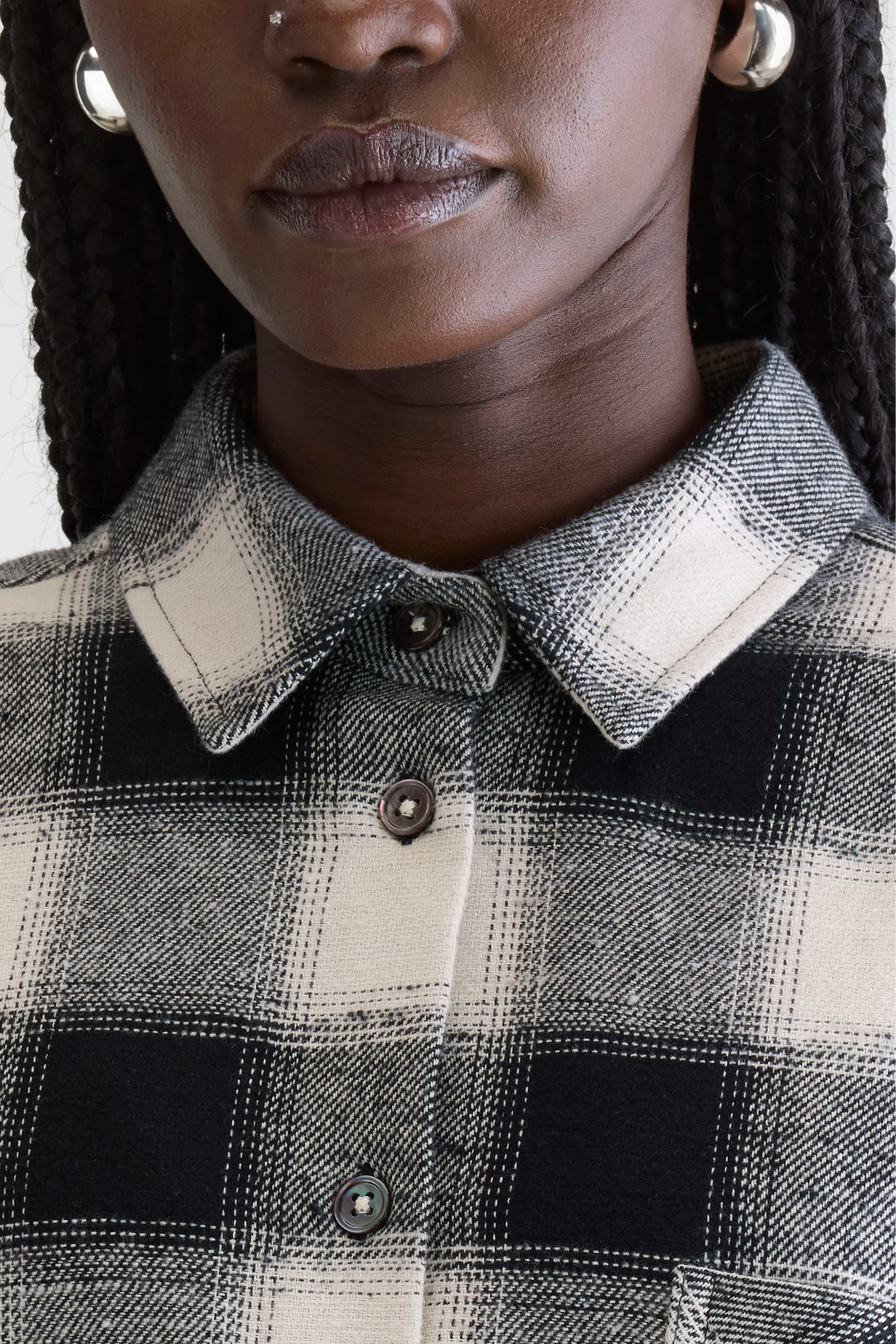 Janet shirt dress (252 / W / CHECK A) - Image 5