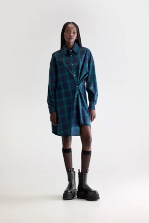 Grappa shirt dress (252 / W / CHECK E)