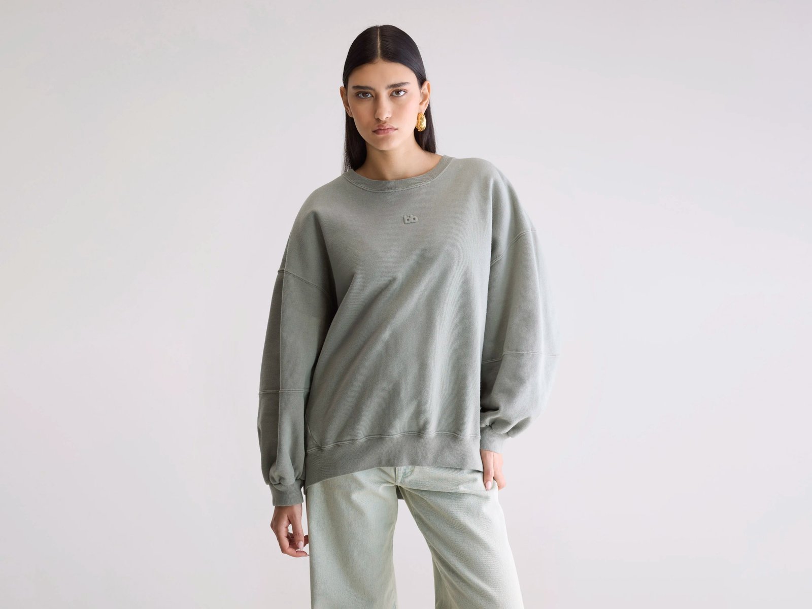 Trig crewneck sweatshirt (252 / W / MERCURY)